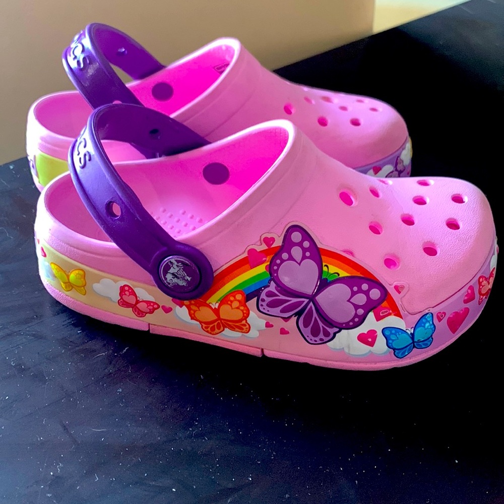 Light up Crocs